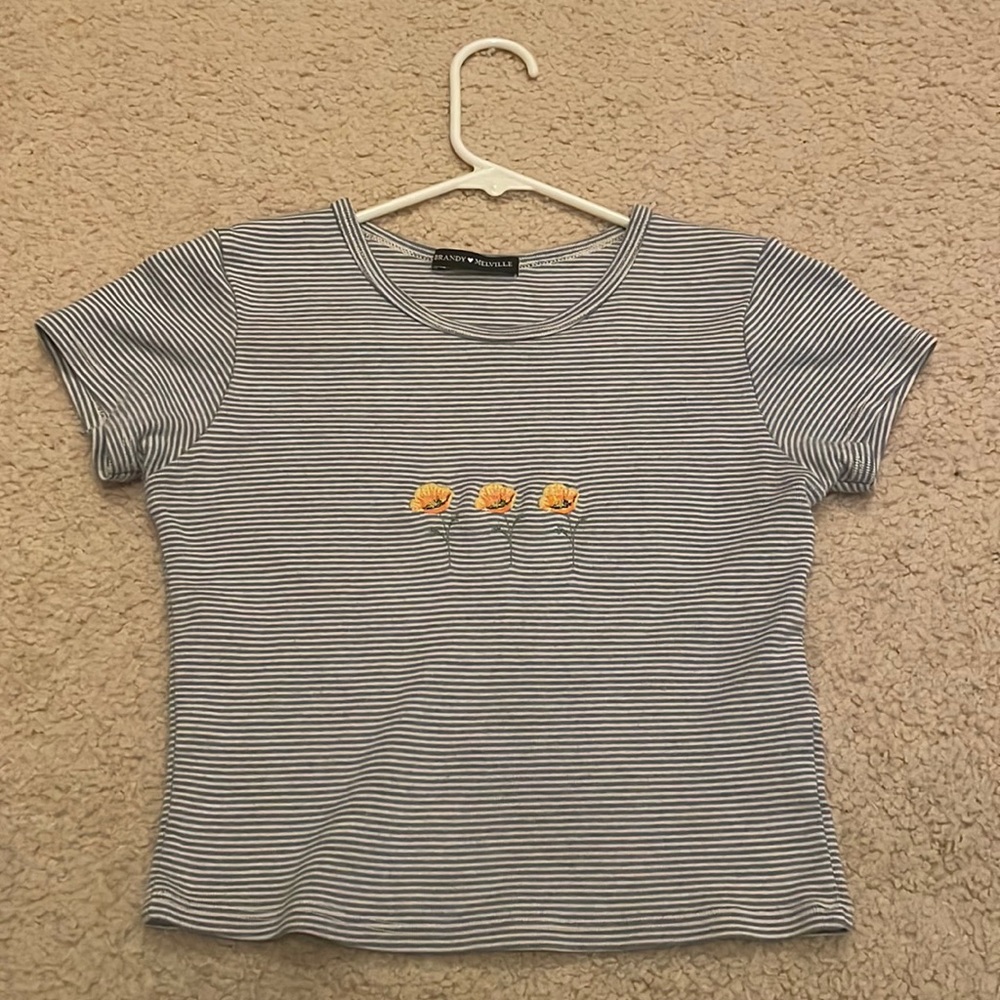 Brandy Melville Striped Tee